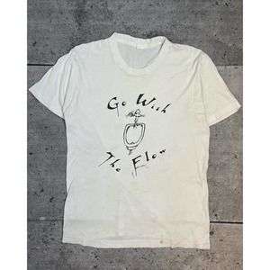 "Go With The Flow" Tee (S/M) - 1980s